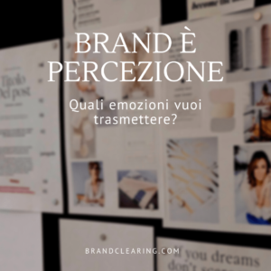 Brand è percezione